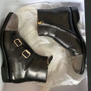 The Office of Angela Scott monk strap boot